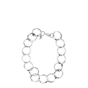 RAF SIMONS Interlocking Link Necklace Women SILVER Necklaces